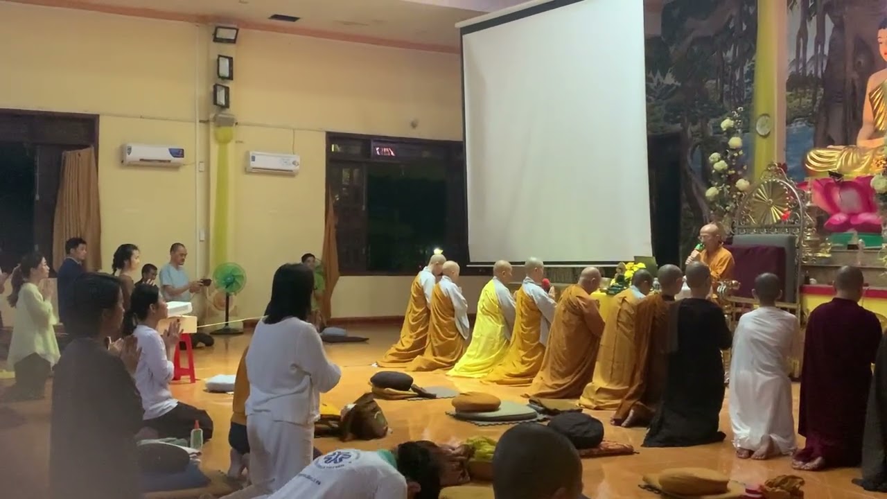 250126 Thầy Tâm Thành kết khóa Vipassana 10ngay tại TV Phước Sơn