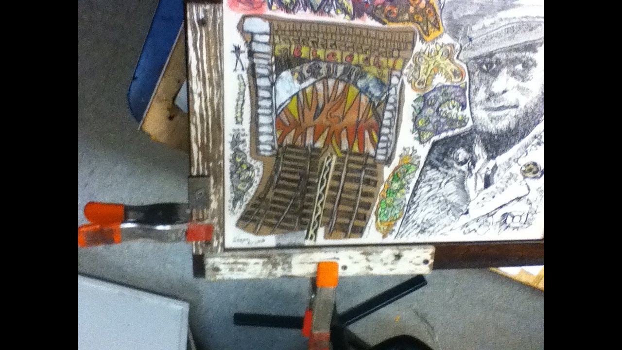 UTW 80,pt20,Jan 22'26: Framing PFC Morton Goldstein portrait for tolerance education art © A K Segan