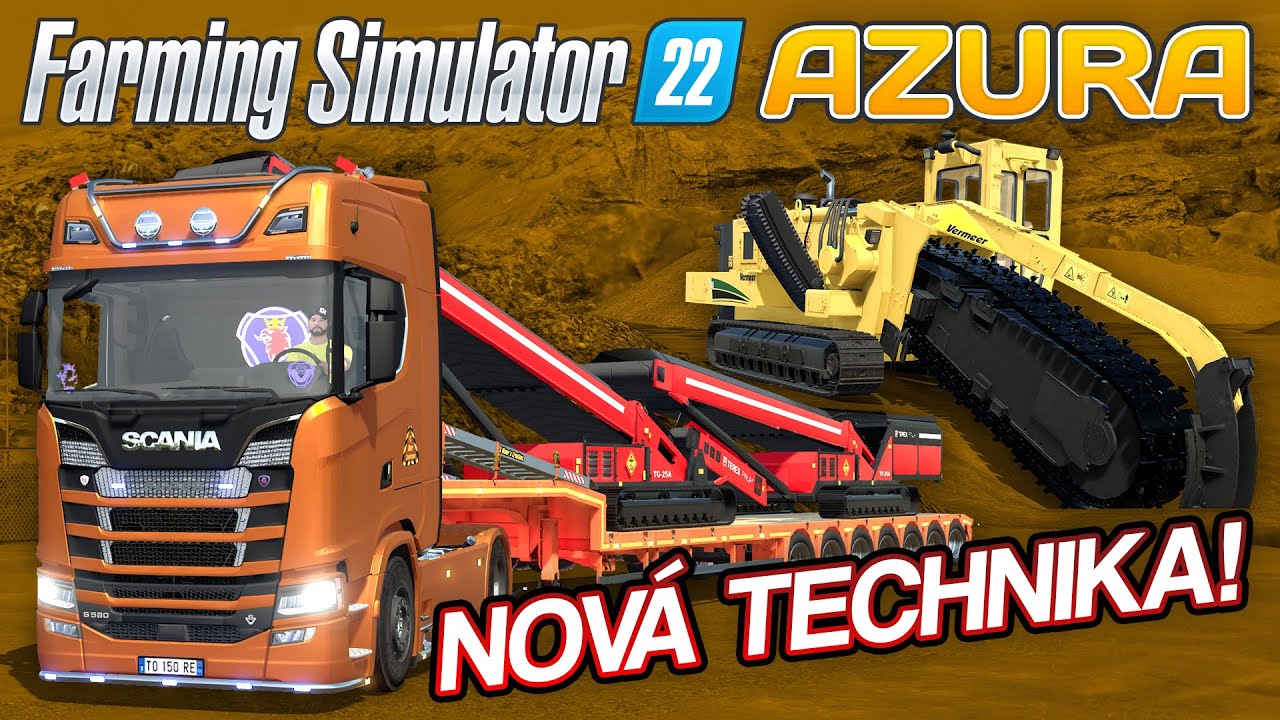 KOUPILI JSME NOVOU TECHNIKU ZA 700 000 EURO! | Farming Simulator 22 Azura #05