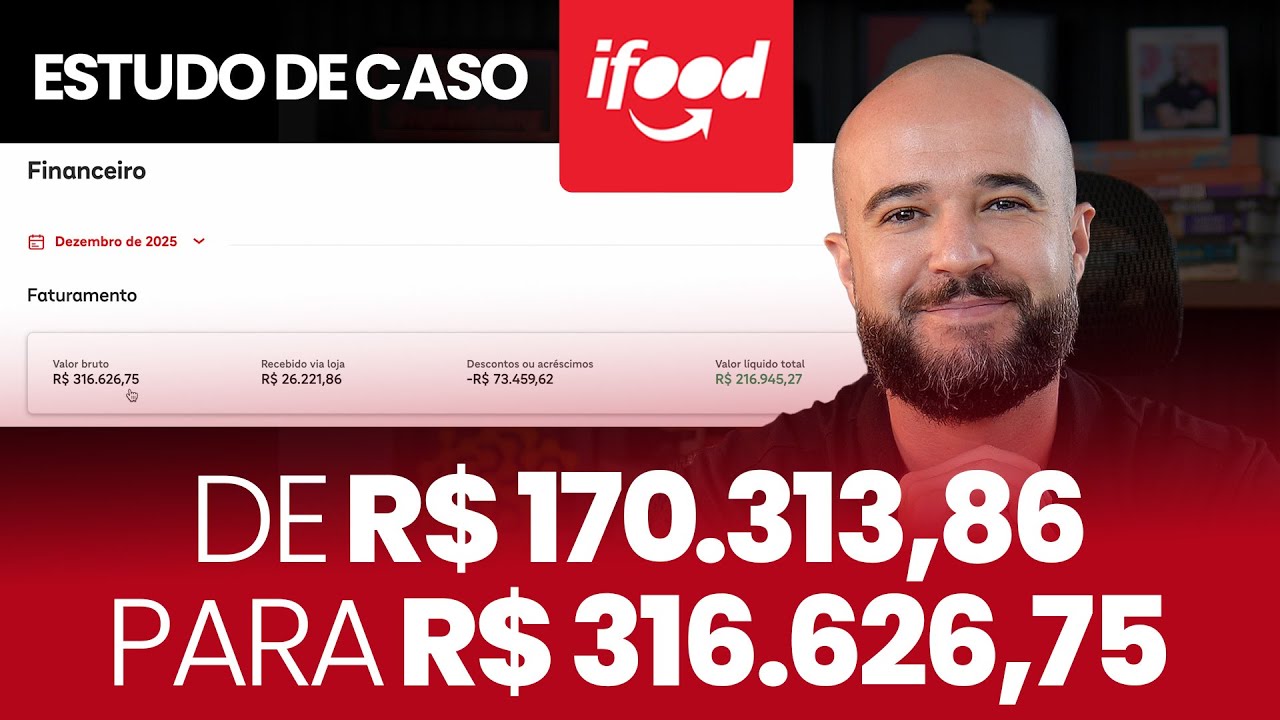 Mentoria Real: De 170k para 316k com Lanches no iFood | 2026 [delivery]