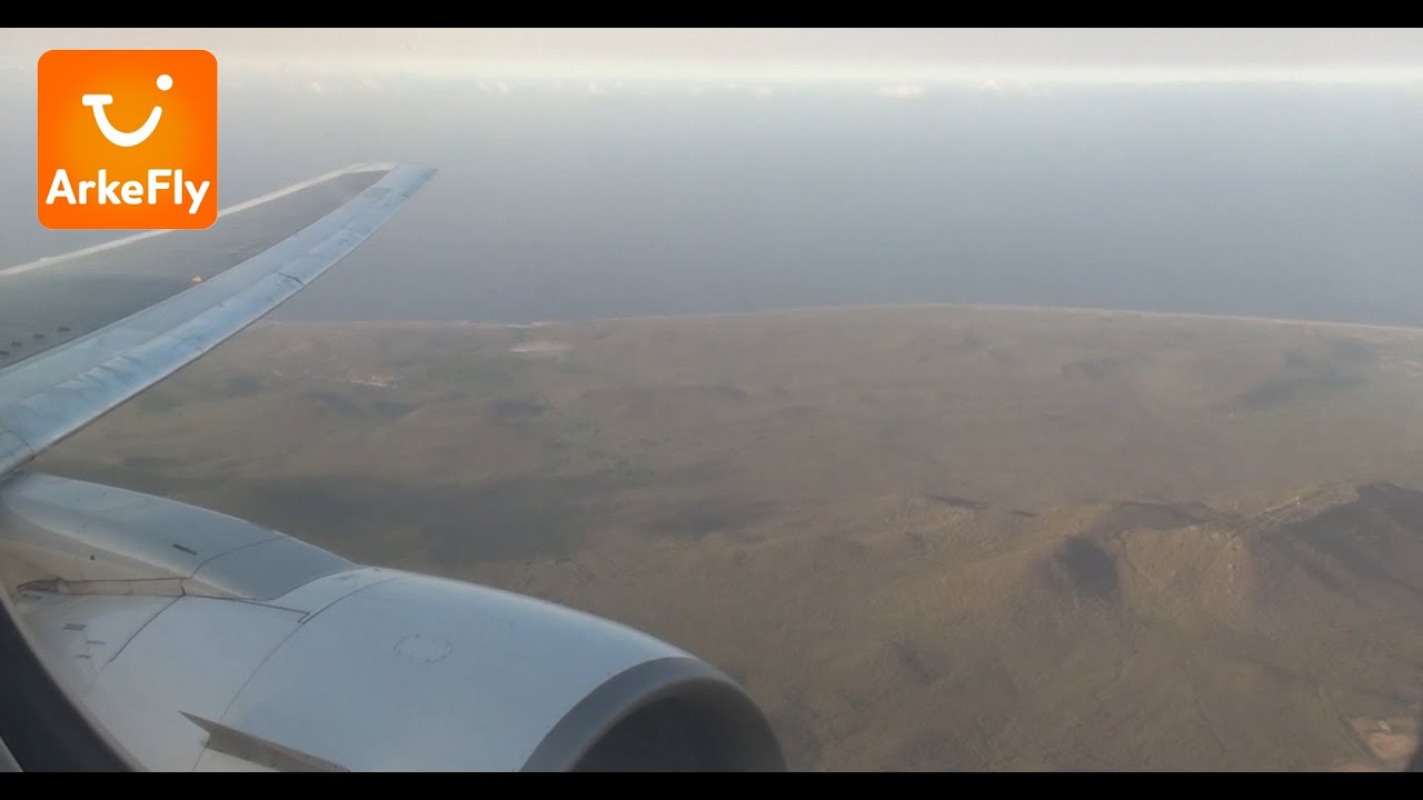 ArkeFly - Landing Curacao International Airport B767-300ER