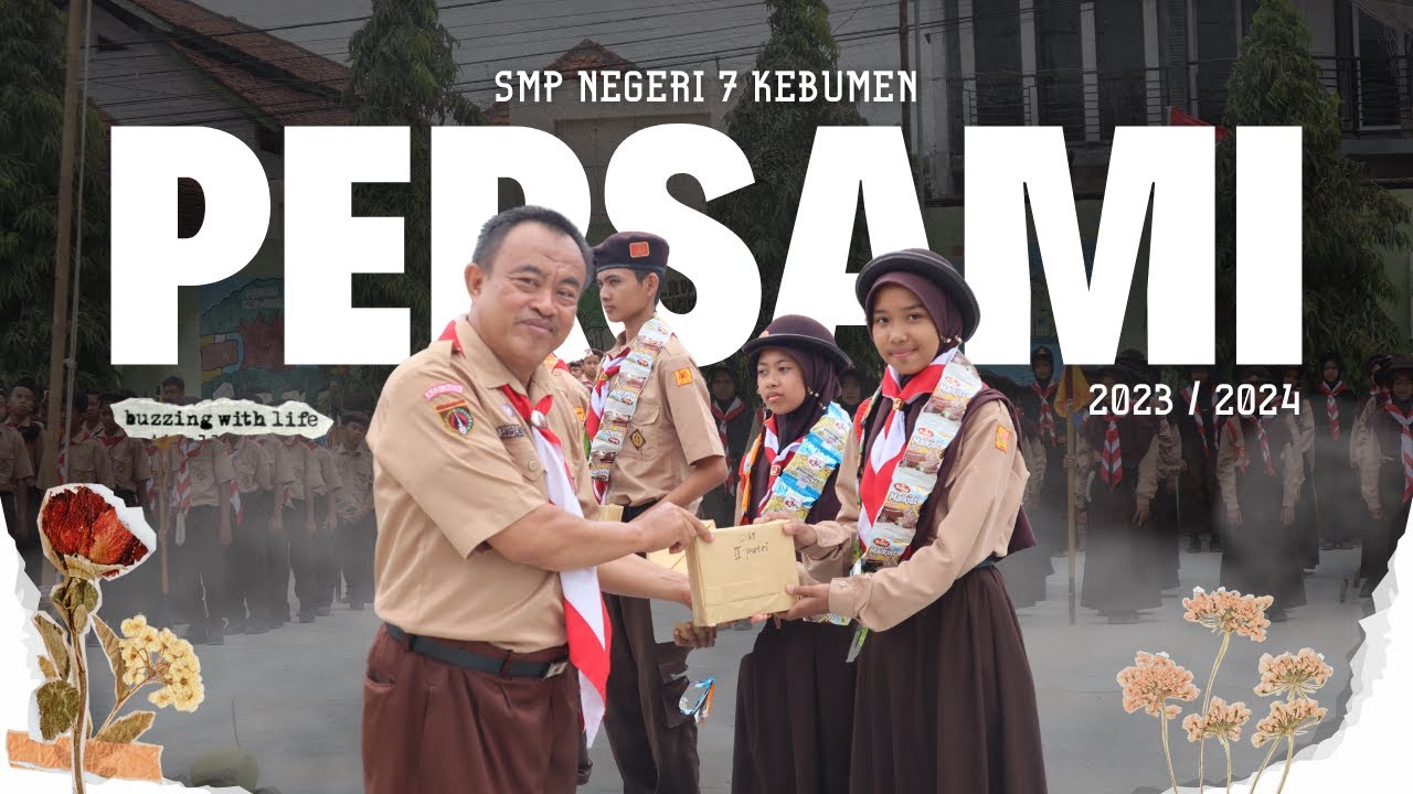 PERSAMI PENERIMAAN TAMU PENGGALANG  SMP NEGERI 7 KEBUMEN TAHUN AJARAN 2023 / 2024 #SPENVEN