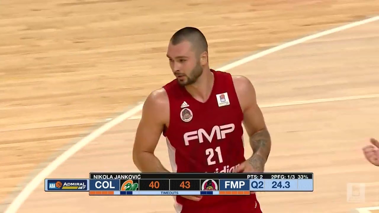 AdmiralBet ABA League 2022/23 highlights, Round 6: Cedevita Olimpija - FMP Meridian (6.11.2022)