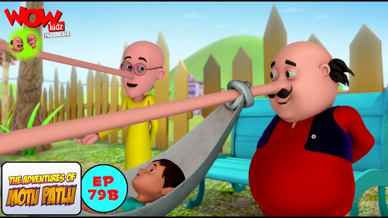 Hidung Panjang - Motu Patlu dalam Bahasa - Animasi 3D Kartun