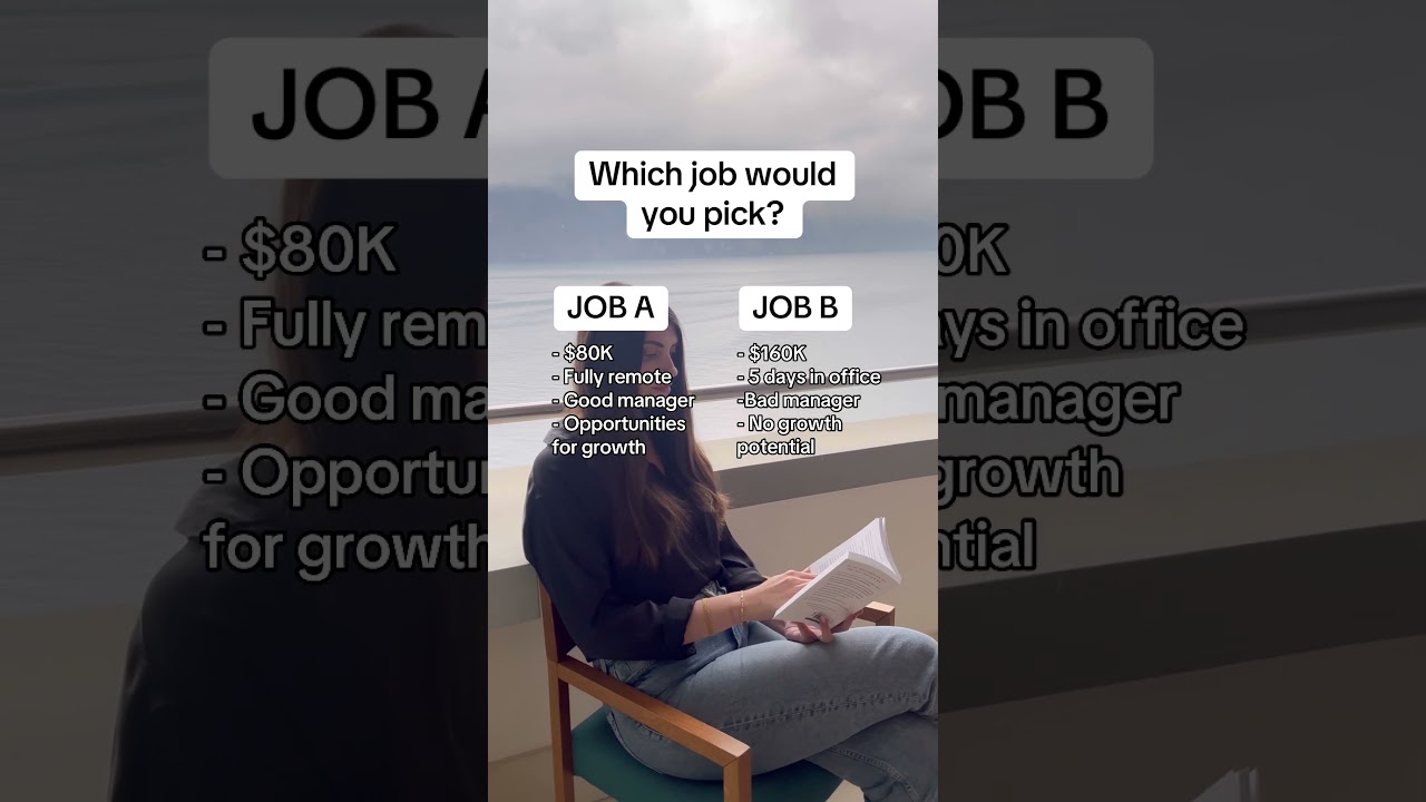What are you picking and why? #jobtransition #careerdevelopment #jobgrowth #careercoach #learning