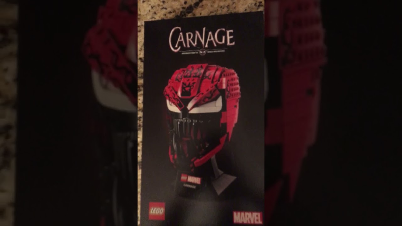 LEGO Carnage Bust UNBOXING!!!