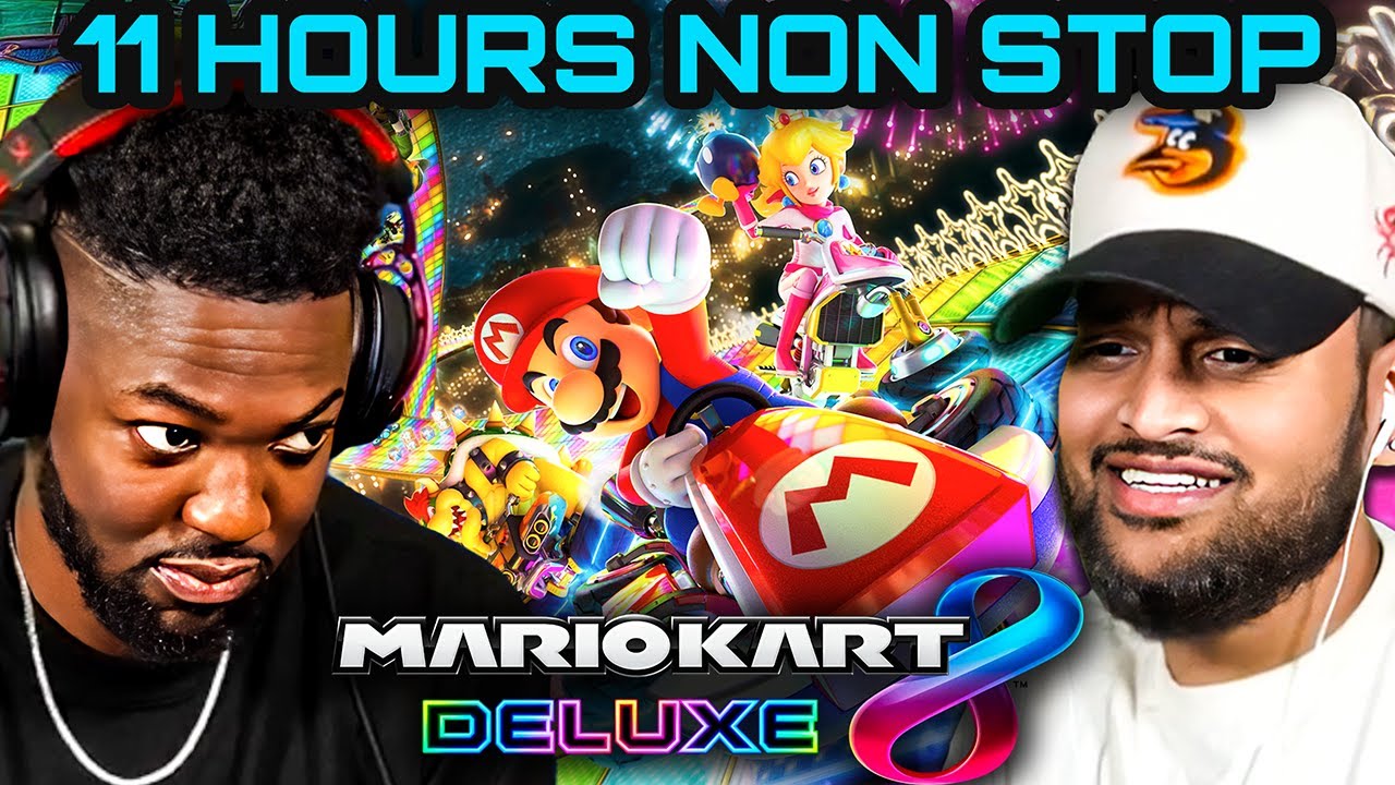 11 HOURS OF RDC *RACING* IN MARIO KART 8 DELUXE!