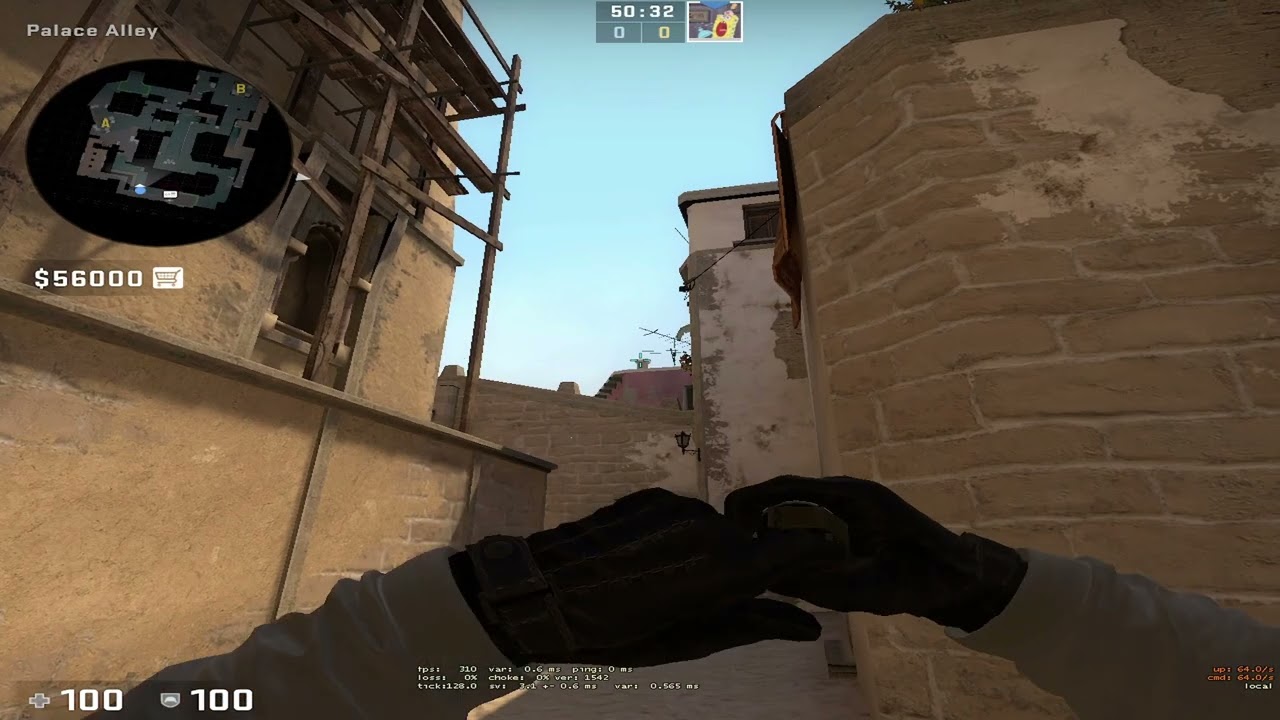 s1mple Did a Neat Solo Smoke SETUP on A Mirage (Pro Nades)