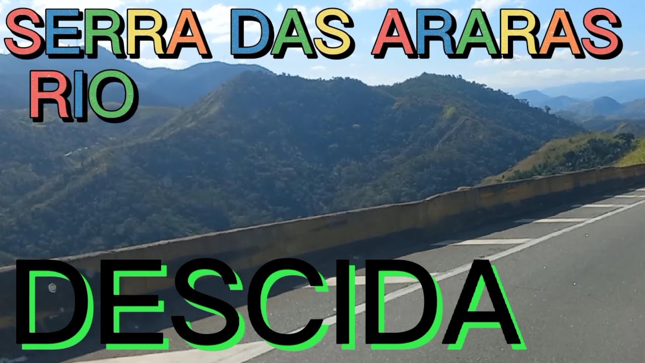 SERRA DAS ARARAS RIO DE JANEIRO DESCENDO A SERRA #serradasararas #br116 #riodejaneiro #caminhão
