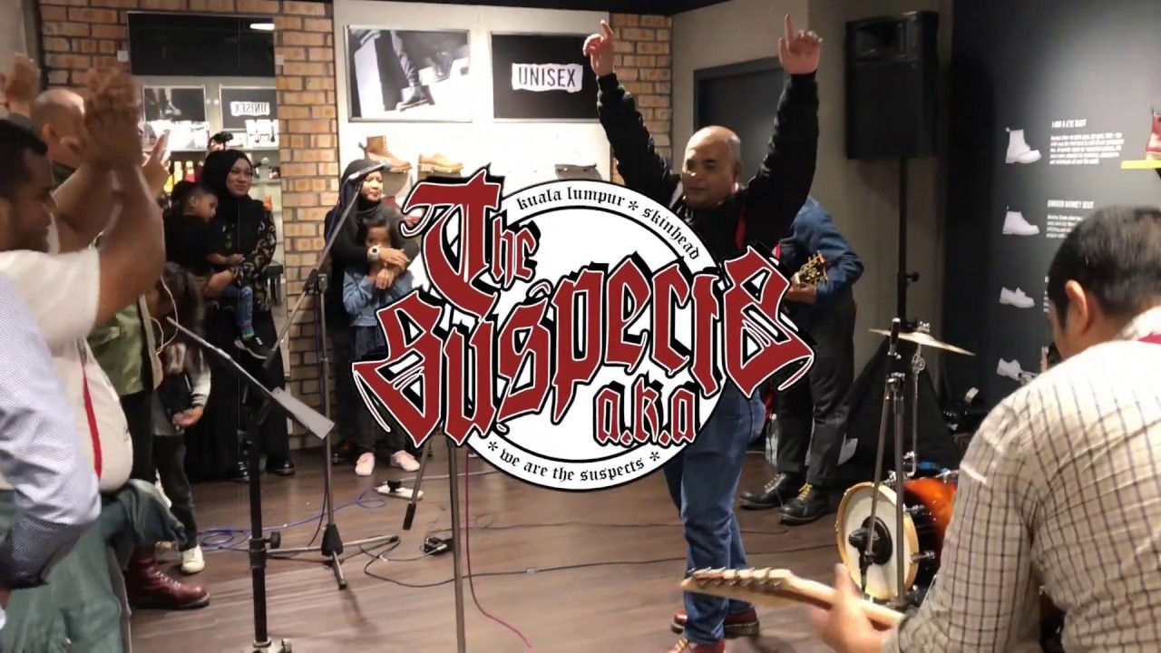 The Suspects Aka - KAMI YANG DISYAKI at Dr Martens Sunway Pyramid