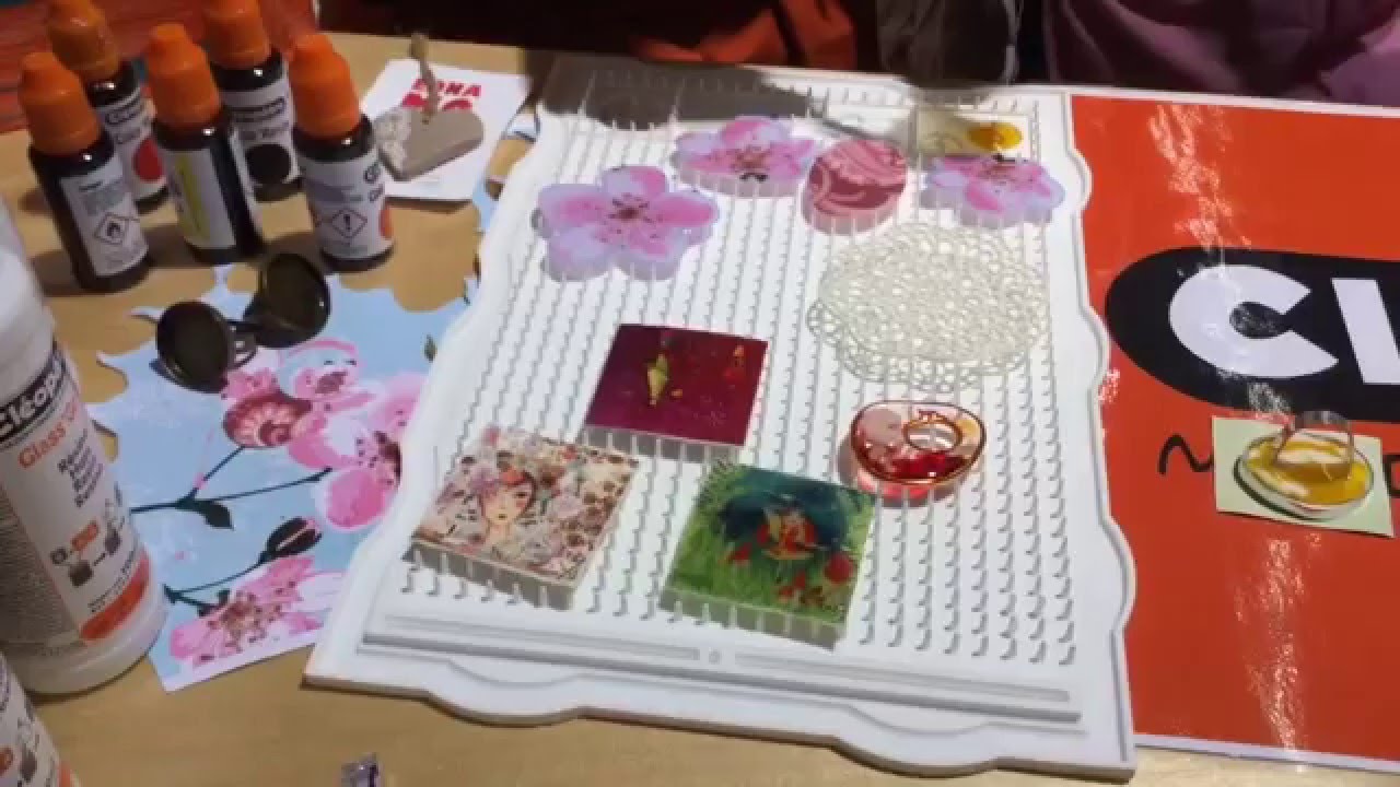 Joyer&iacute;a con resina, Edna Mo nos ense&ntilde;a c&oacute;mo trabajar con resinas Cleopatre