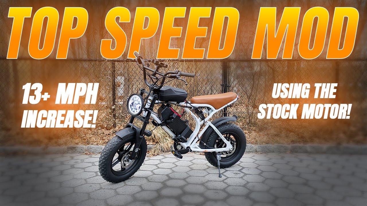 Я превратил детский электровелосипед в настоящий бомбу мощностью 6000 Вт! Модернизированный Victr...