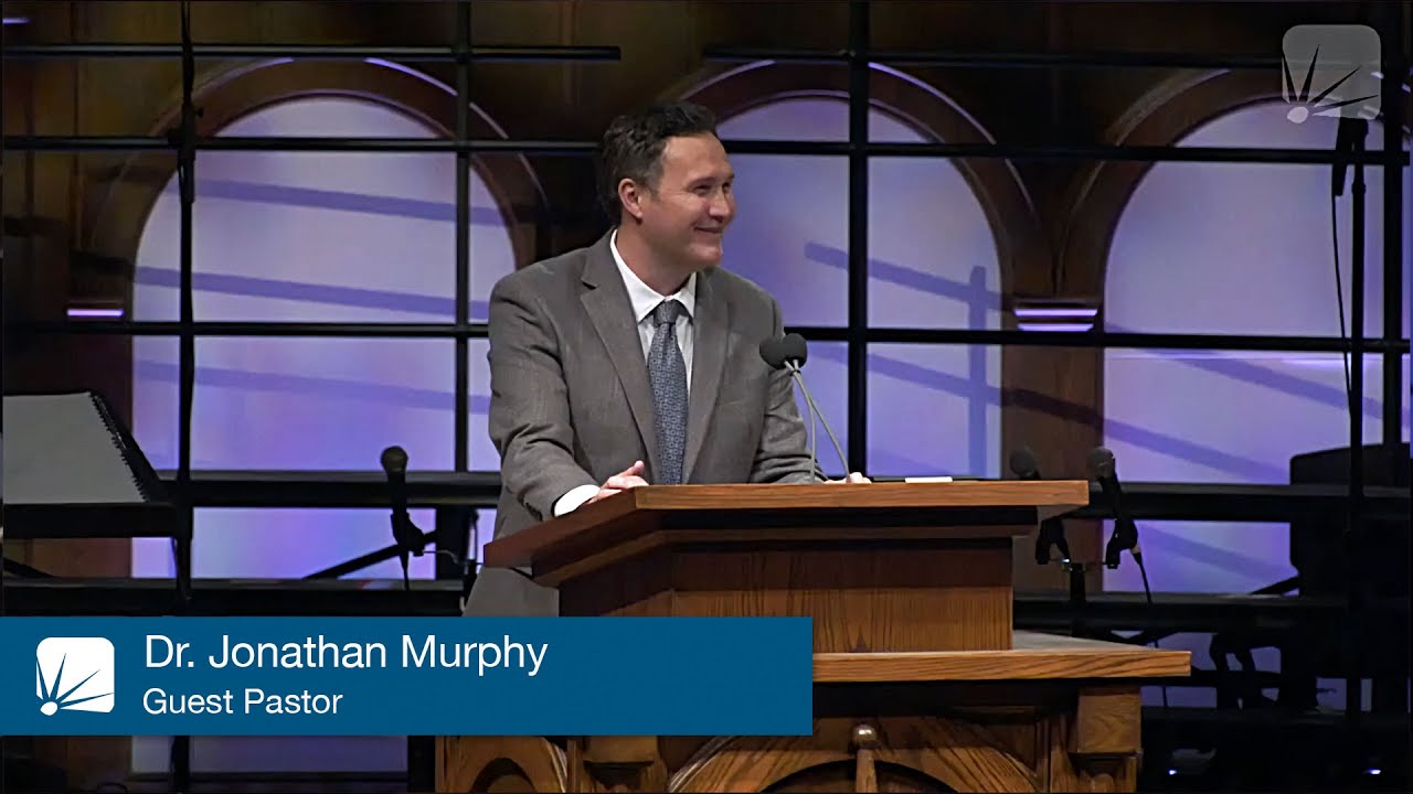 May 1, 2022 - Dr. Jonathan Murphy preaching, “Jesus’ Ministry Teaching: A Practical Example”