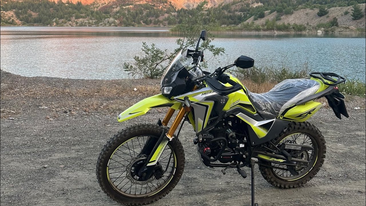 ARORA CR250 ile 1500 km tecr&uuml;bem.