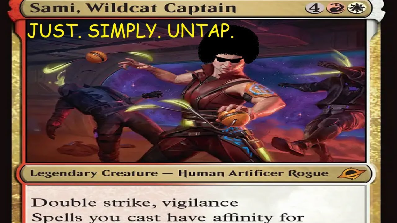 Sami, Wildcat Captain | Boros Artifact Storm Ramp Something | MTG Arena Brawl