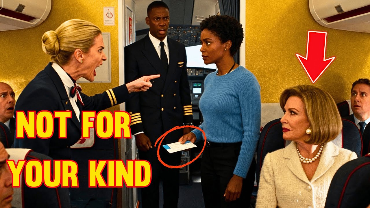 Black Woman Kicked Off First Class &mdash; Crew Freezes When Her Pilot Husband Walks In