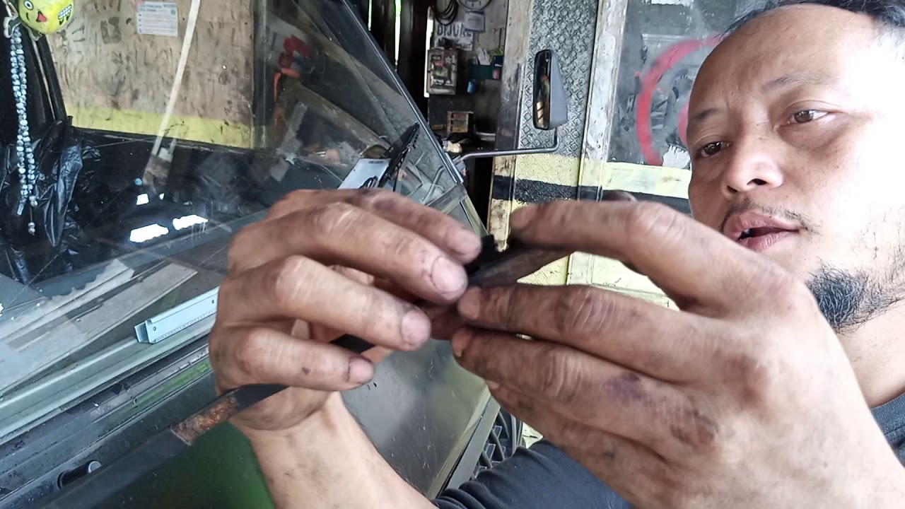 cara masang wiper L300