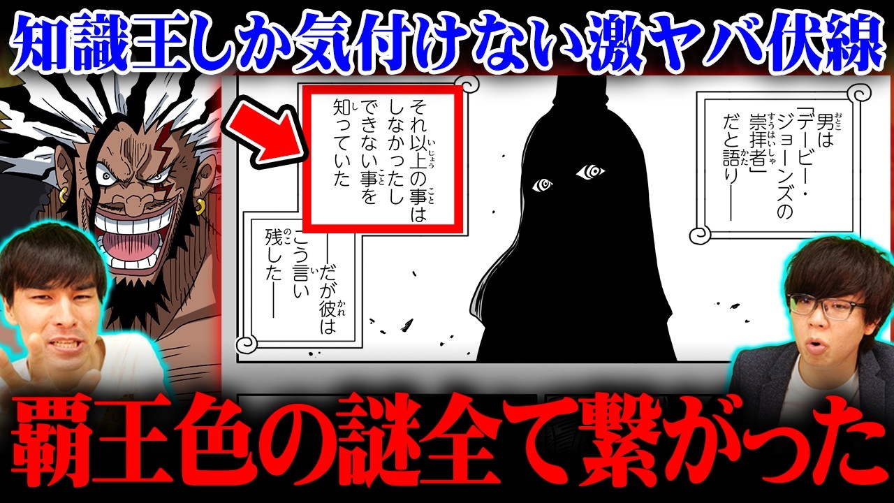 イム様を倒す伝説の悪魔の実の正体。覇王色の質量に繋がる能力の謎を３代目知識王が徹底深掘り！※ネタバレ 注意【 ワンピース 最新話 1165話 】