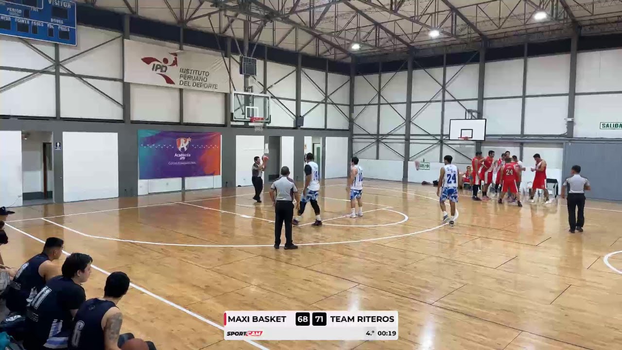 TORNEO SUPERIOR CLAUSURA MAXI BASKET VS TEAM RITEROS