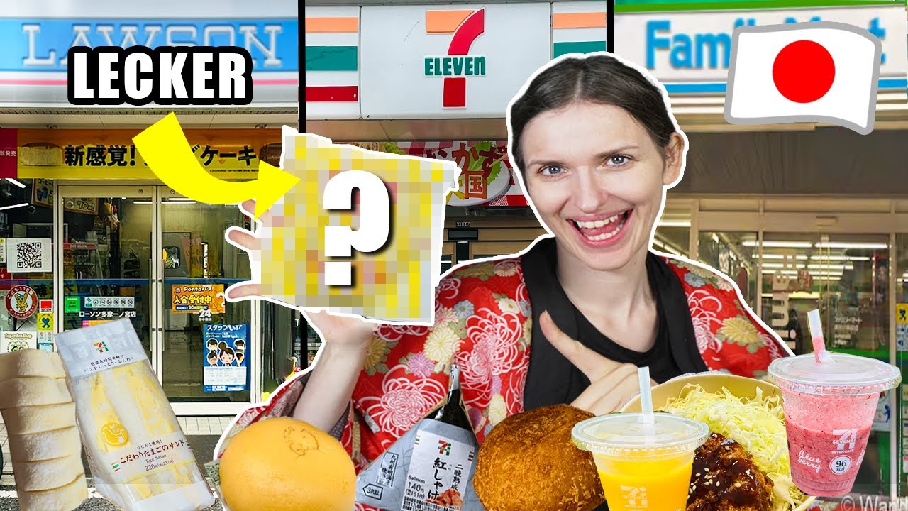 TOP 5 Konbini-Essen in JAPAN (Seven Eleven, Lawson & Family Mart)