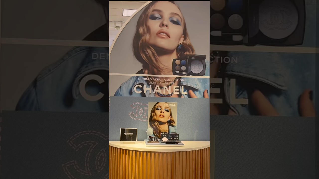 CHANEL DENIM COLLECTION IS HERE! #chanel #new #shorts #shortvideo