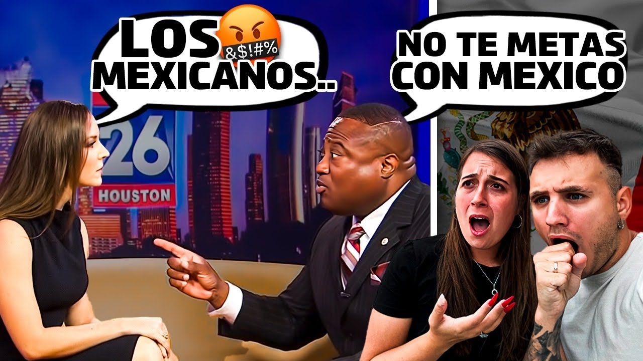 AFROAMERICANO DEFIENDE a MÉXICO como un MEXICANO 🇲🇽😱 **le cierra la boca a gringa**