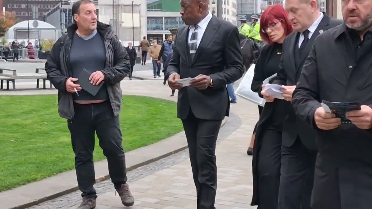 Ricky hatton RIP champ ....tysons suit turns heads and Frank Bruno turns up late ....