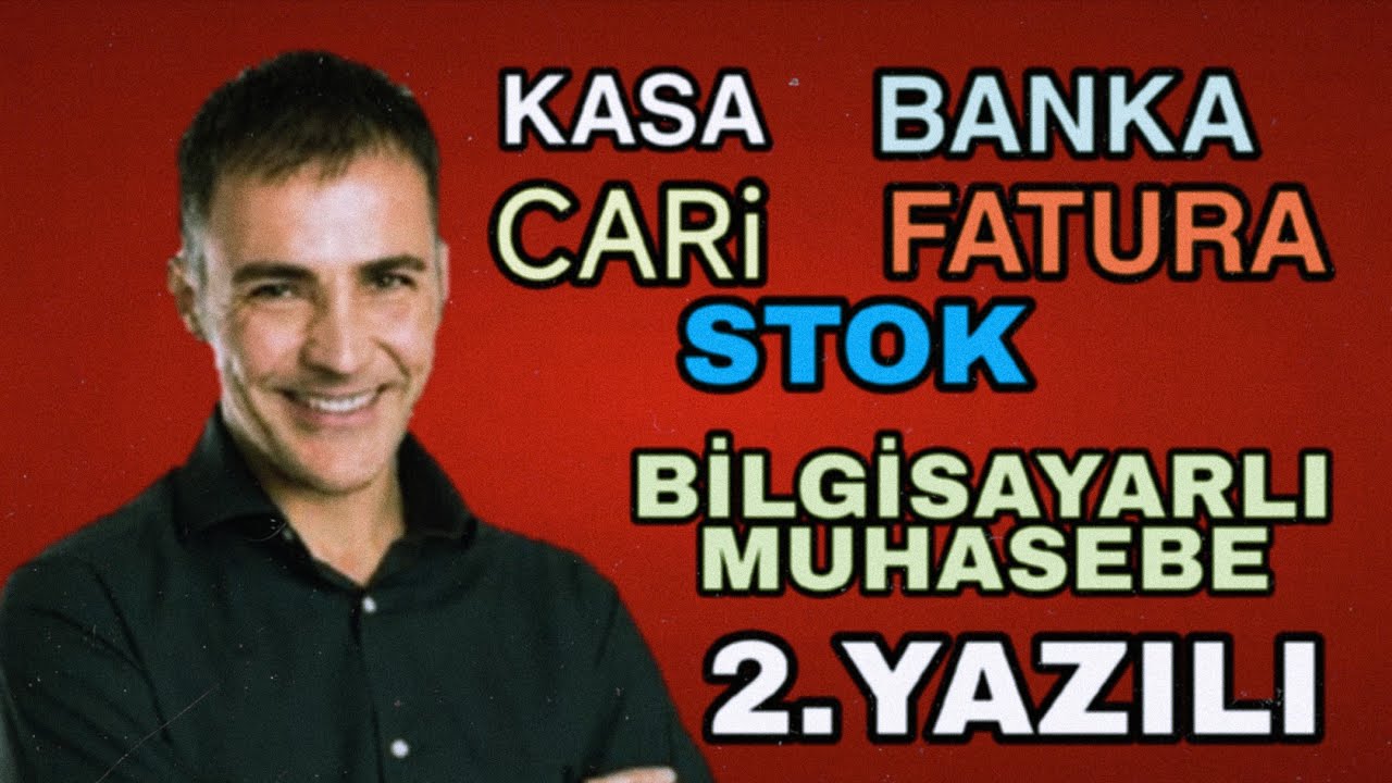 KASA-BANKA-CARİ-STOK-FATURA | 11. SINIF BİLGİSAYARLI MUHASEBE ETA V8
