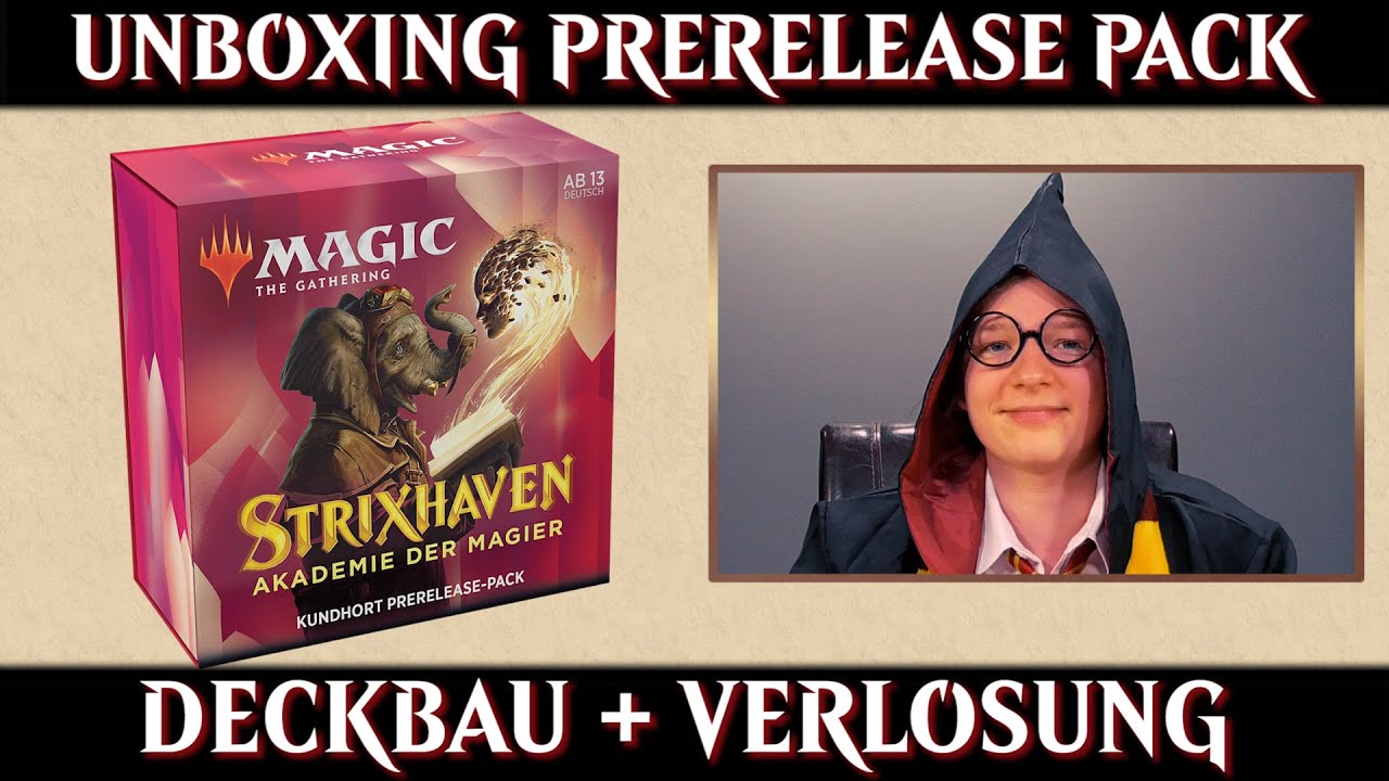 MTG Unboxing Strixhaven Prerelease Pack & Deckbau | deutsch | Magic the Gathering | Trader | Review