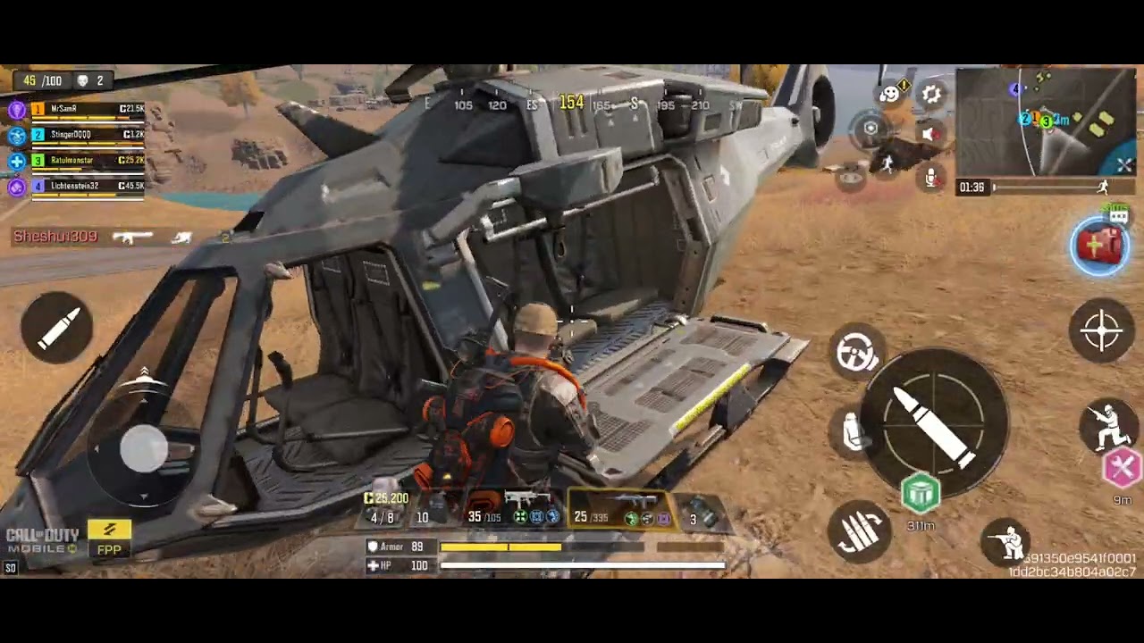 Battle Royale in Call of Duty mobile gameplay 🚩😎😎