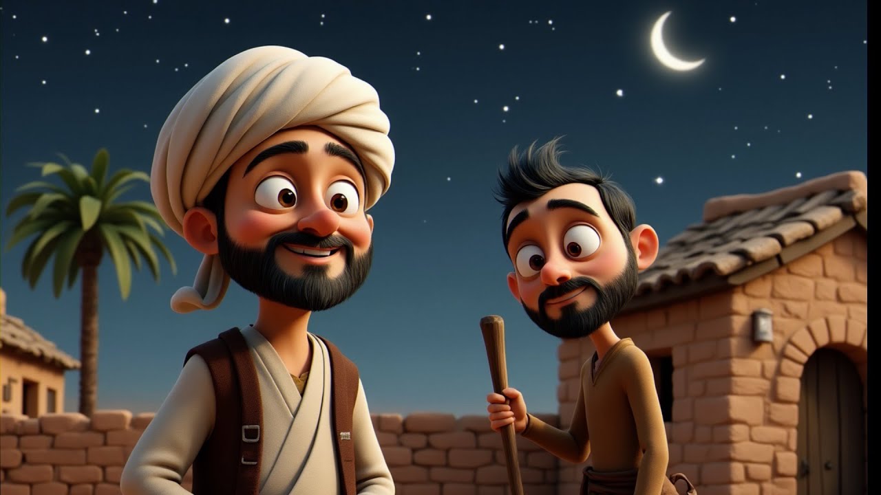 كيف خدع جحا جاره الفضولي بالحجارة السحرية والبيضة الذهبية!