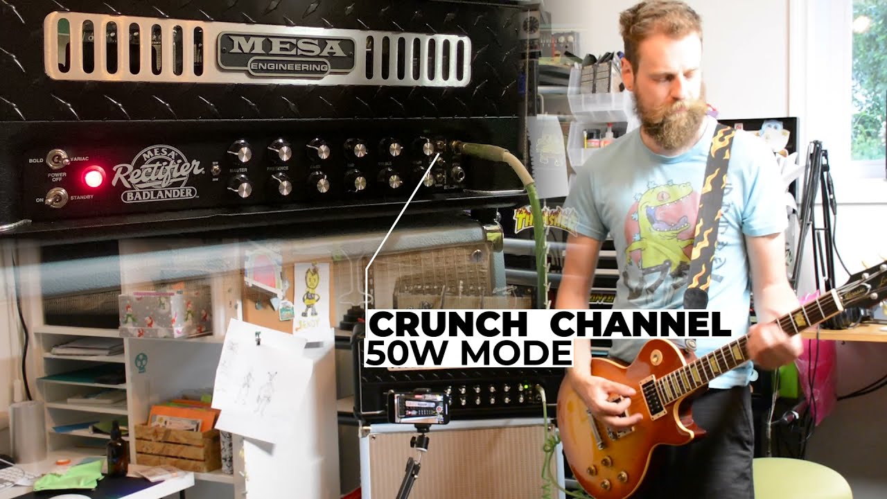 Mesa Boogie Badlander - Gibson Les Paul Demo