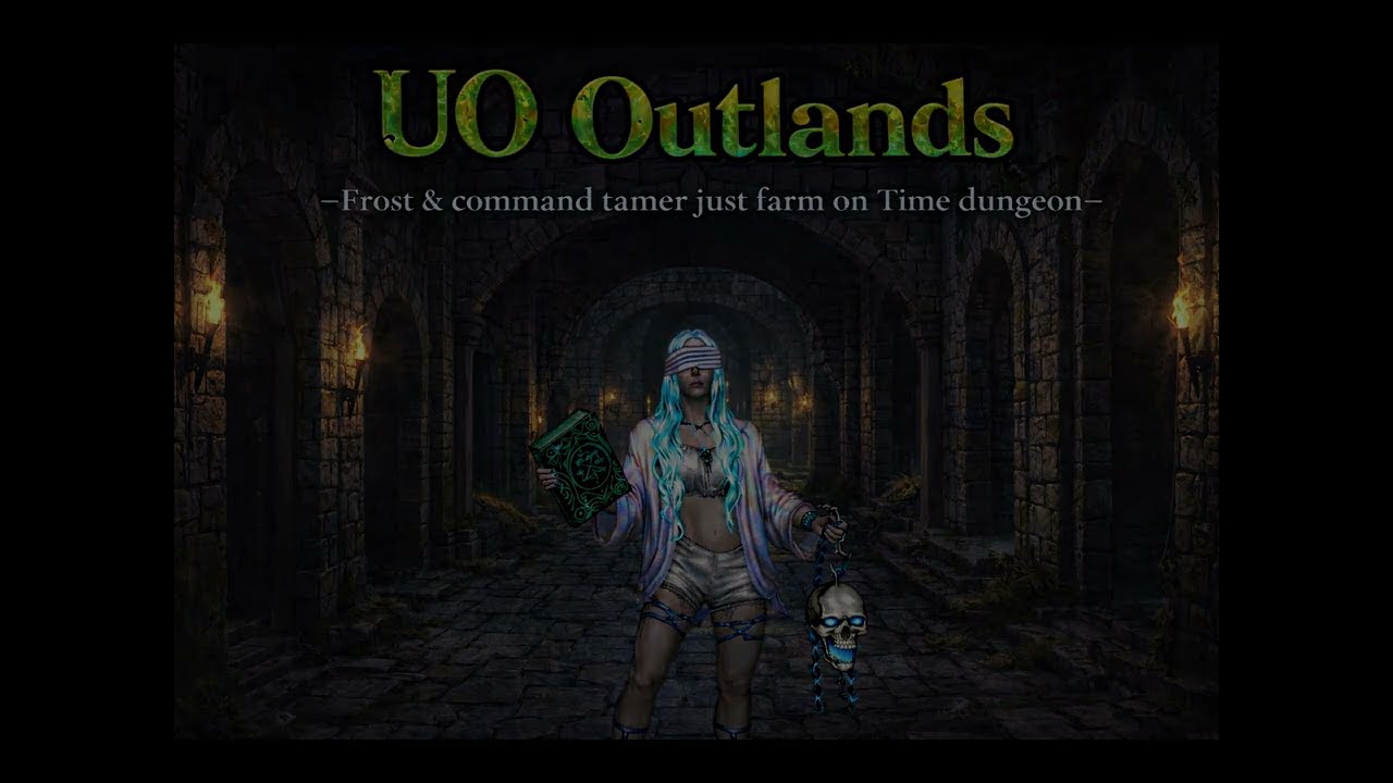 UO Outlands. Command Tamer just farm on Time.  울티마온라인 커맨드 테이머 타임던전 사냥