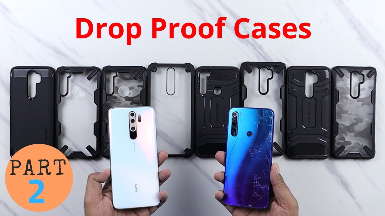 Redmi Note 8 Pro Drop Test with Case | Best Drop Proof Case | Hindi
