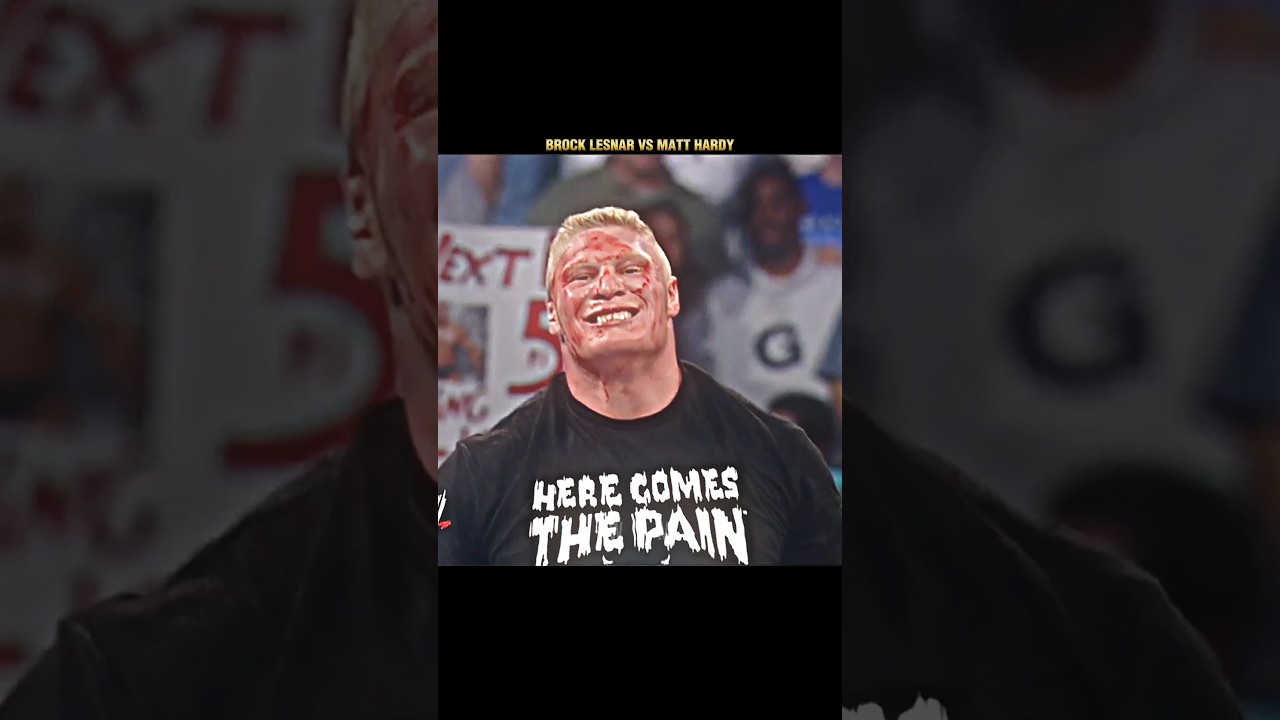 Brock Lesnar Destroy Matt Hardy 🔥😈☠️| Brock Lesnar Mass Attitude status 🥶| Brock Lesnar Edit‼️