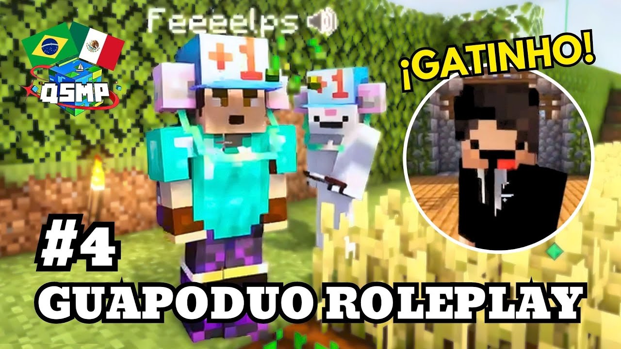 First GATINHO, Felps Disappear, Ordo Theoritas | Guapoduo Roleplay #4 | QSMP