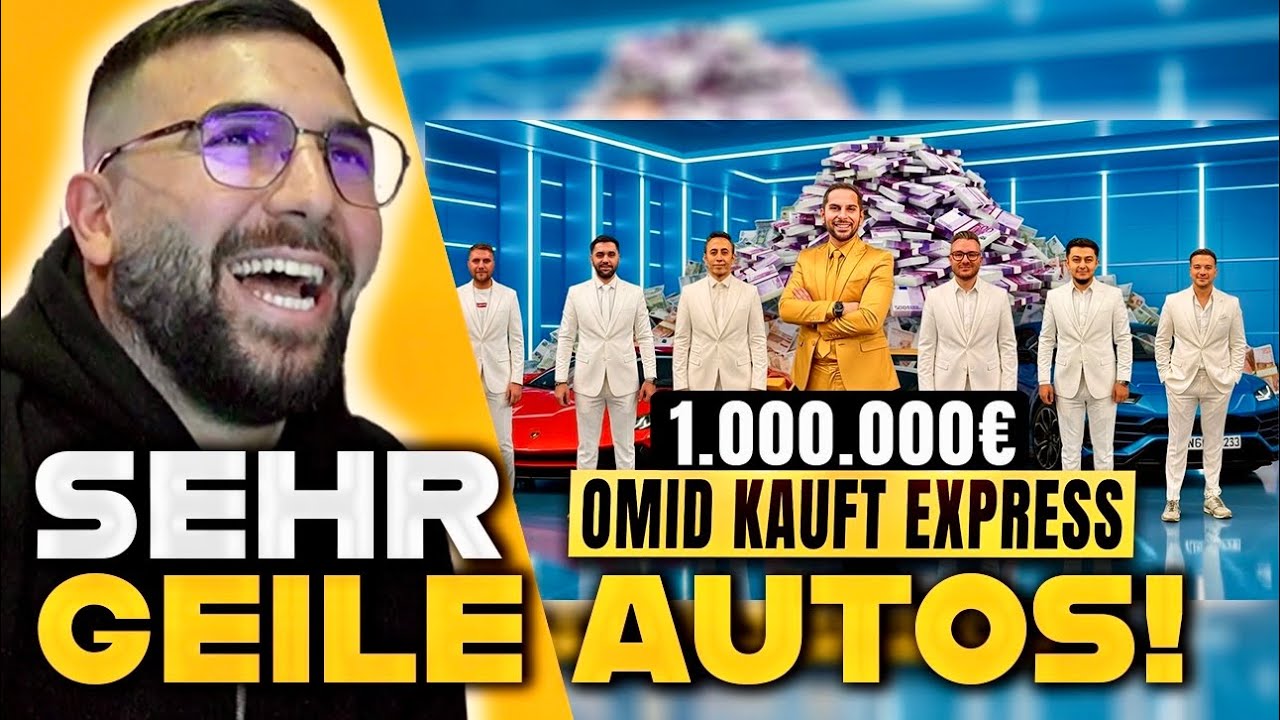 OMID WIRD GEPACKT, DAS H&Auml;SSLICHSTE AUTO EVER & ESPRESSO GEHT AUF HAMID?! 😱🤣 Omid Kauft Express 🔥 