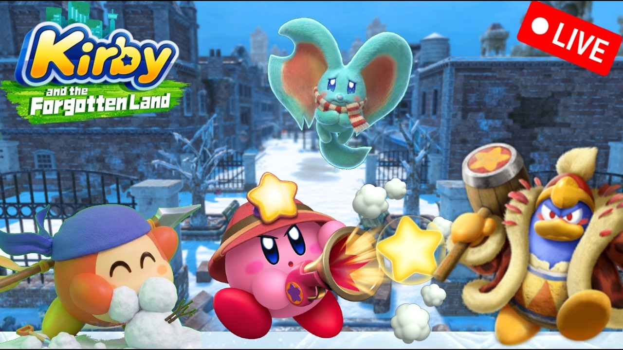 Kirby Forgoton Land PT4 | It’s Getting Chilly! ❄️