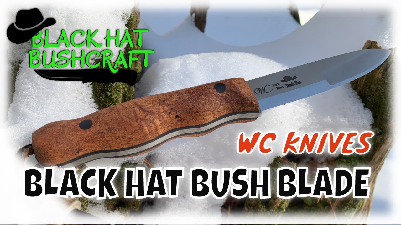 Black Hat Bush Blade by WC Knives!