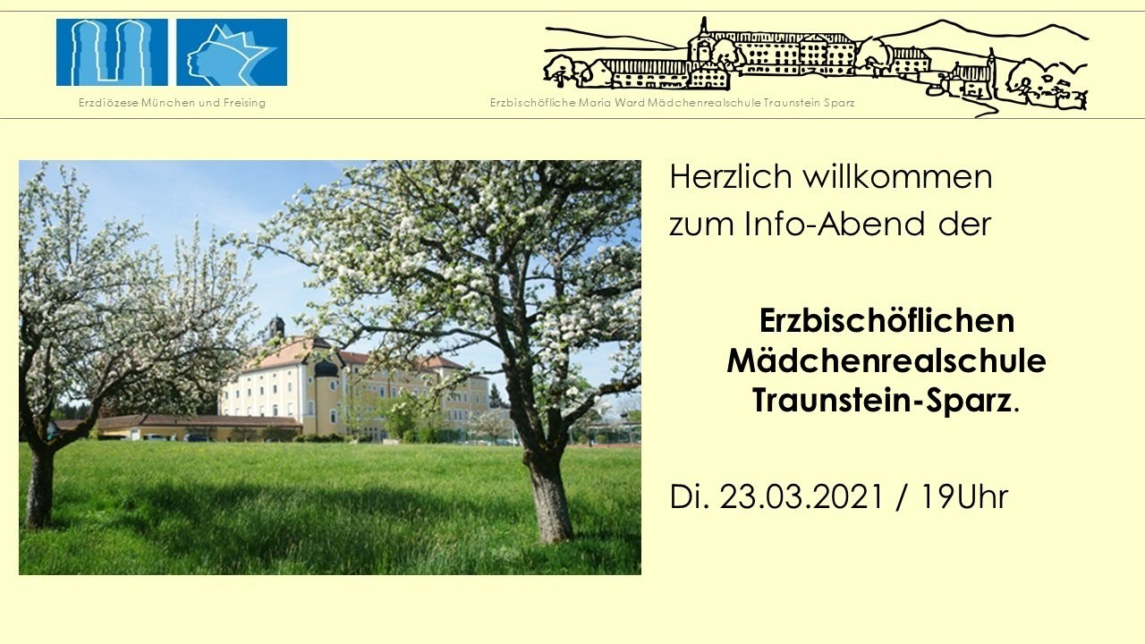 Info-Abend der Erzbischöflichen Mädchenrealschule Sparz