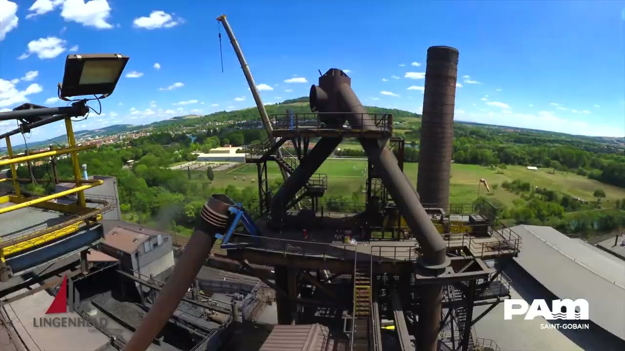 PAM Saint Gobain - Démantèlement du Haut-Fourneau
