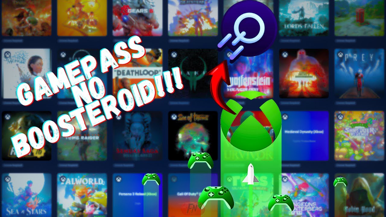 Como usar o GAMEPASS no BOOSTEROID!!!