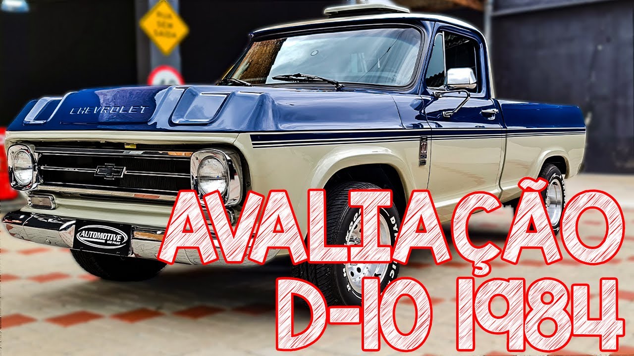 Avaliação Chevrolet D10 TURBINADA e customizada - uma verdadeira pickup RAIZ com motor Perkins!