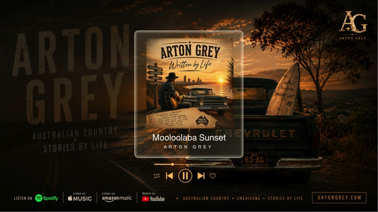 ARTON GREY &ndash; Written by Life | OFFICIAL ALBUM | Mooloolaba Sunset