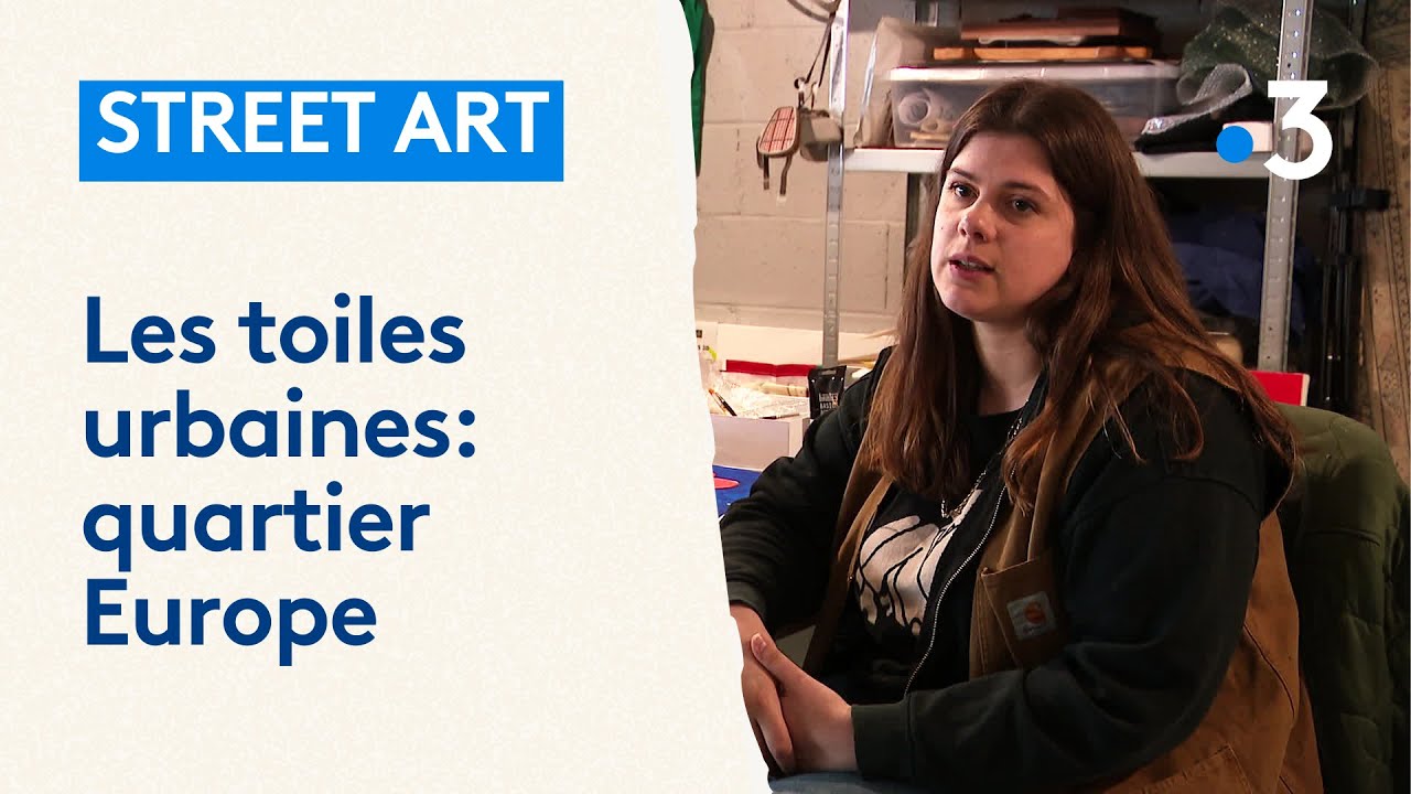 Feuilleton (1/4) : le street art à Reims - quartier Europe et rencontre avec Manon Painteaux