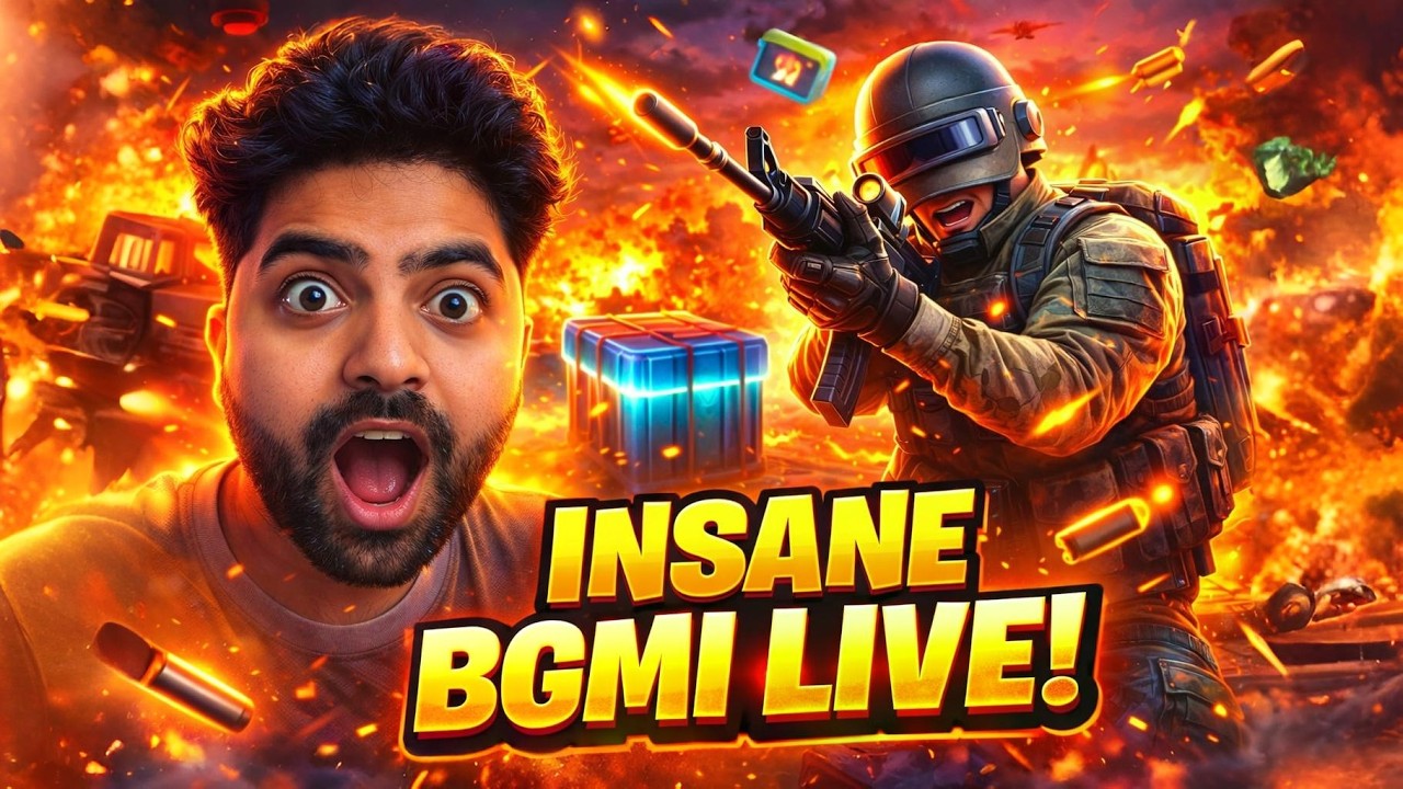 BGMI LIVE 🔴 INTENSE RANK PUSH | CLUTCH MOMENTS & PRO GAMEPLAY 🎮#bgmi    #bgmilive