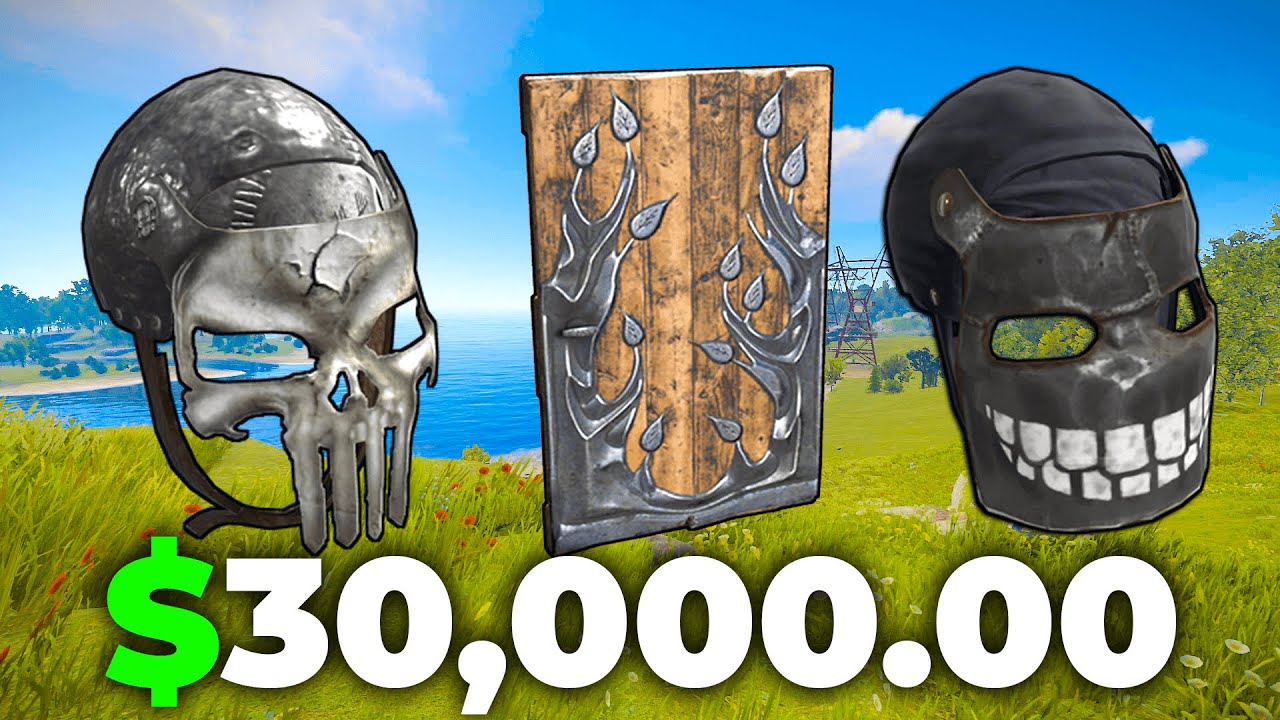 WITHDRAWING 30,000 in RUST SKINs