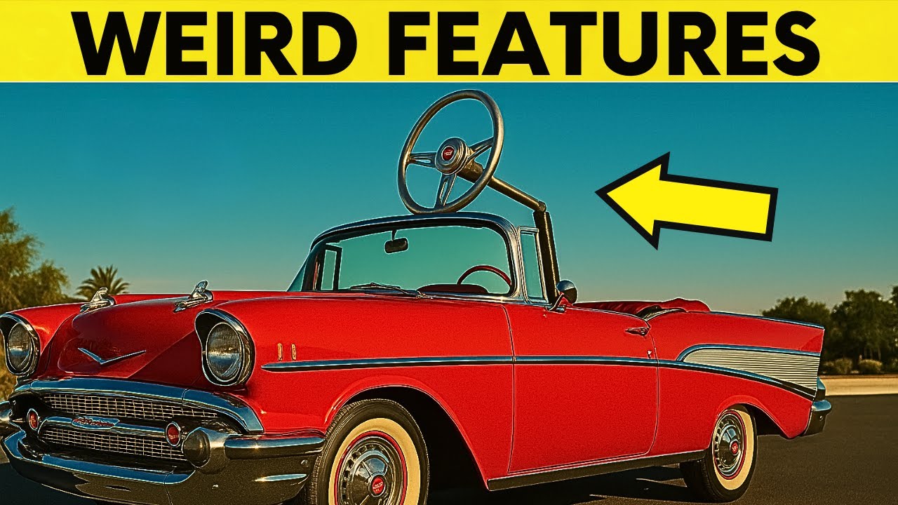 30 STRANGE Car Features From the 1950s That No Longer Exist