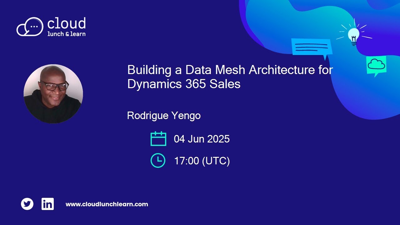 Building a Data Mesh Architecture for Dynamics 365 Sales