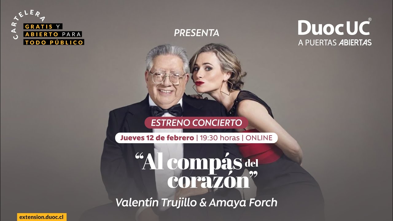 Concierto Valentín Trujillo y Amaya Forch | “Al compás del corazón”